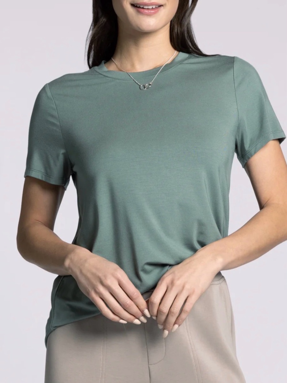 Thread & Supply Nikkie Tee Green Large NWT STITCH FIX